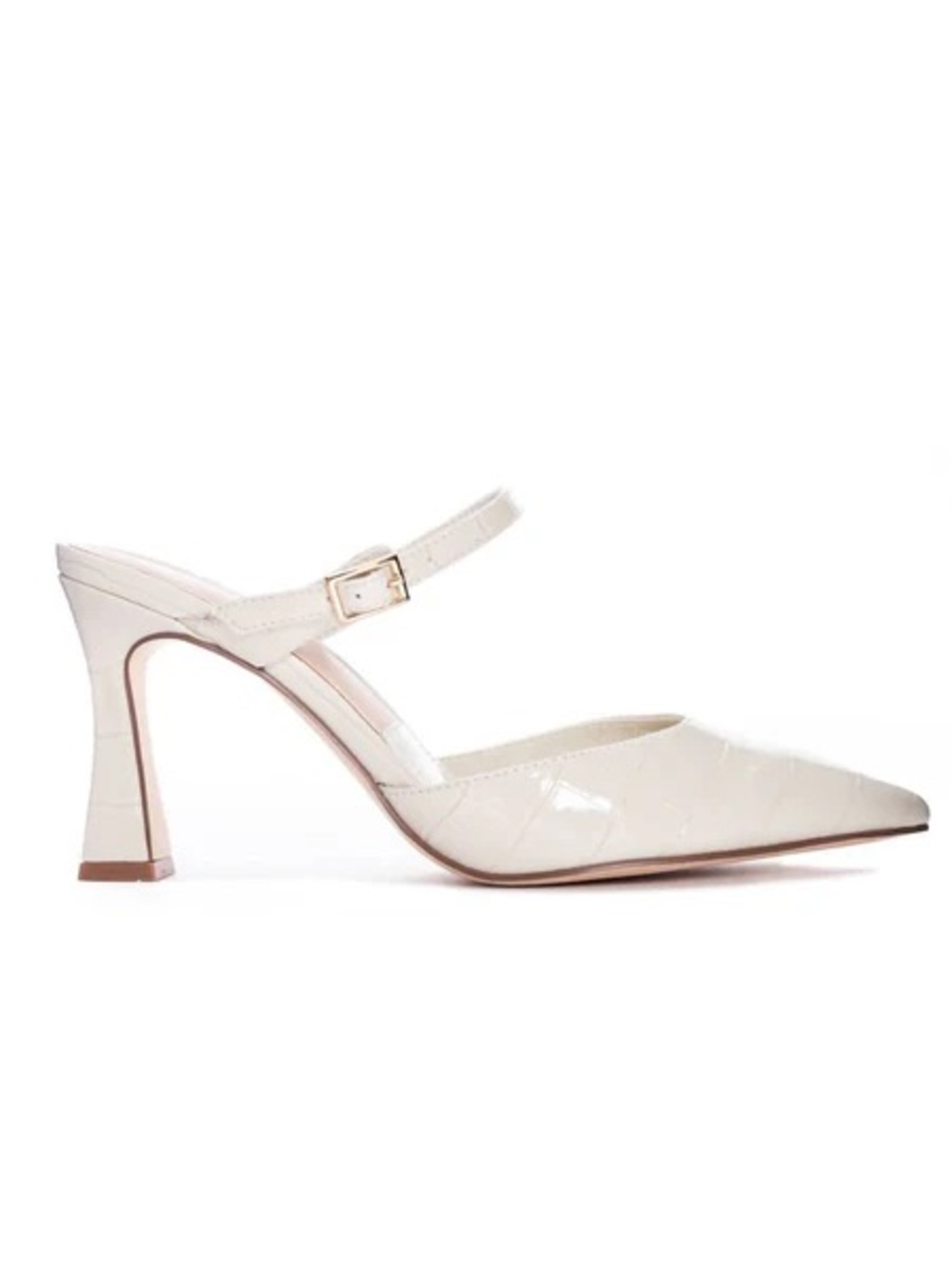 CHINESE LAUNDRY Kurina Glass Croc Heel Sandal